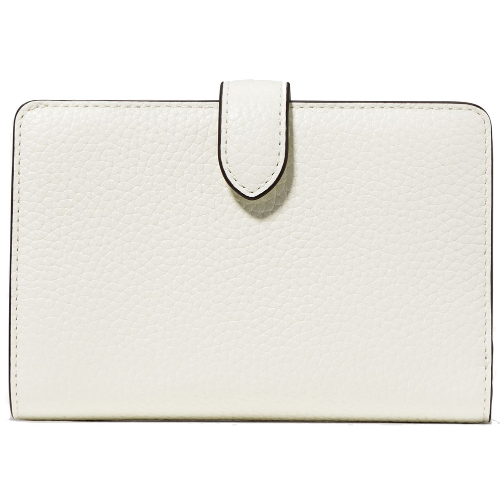 Kate Spade Medium Bifold Wallet Meringue Off White # KN750