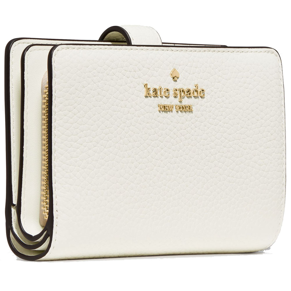 Kate Spade Medium Bifold Wallet Meringue Off White # KN750