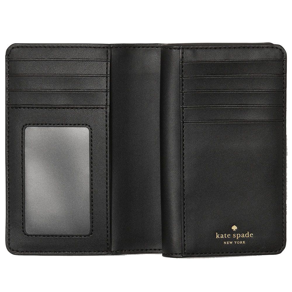 Kate Spade Medium Bifold Wallet Black # KN750