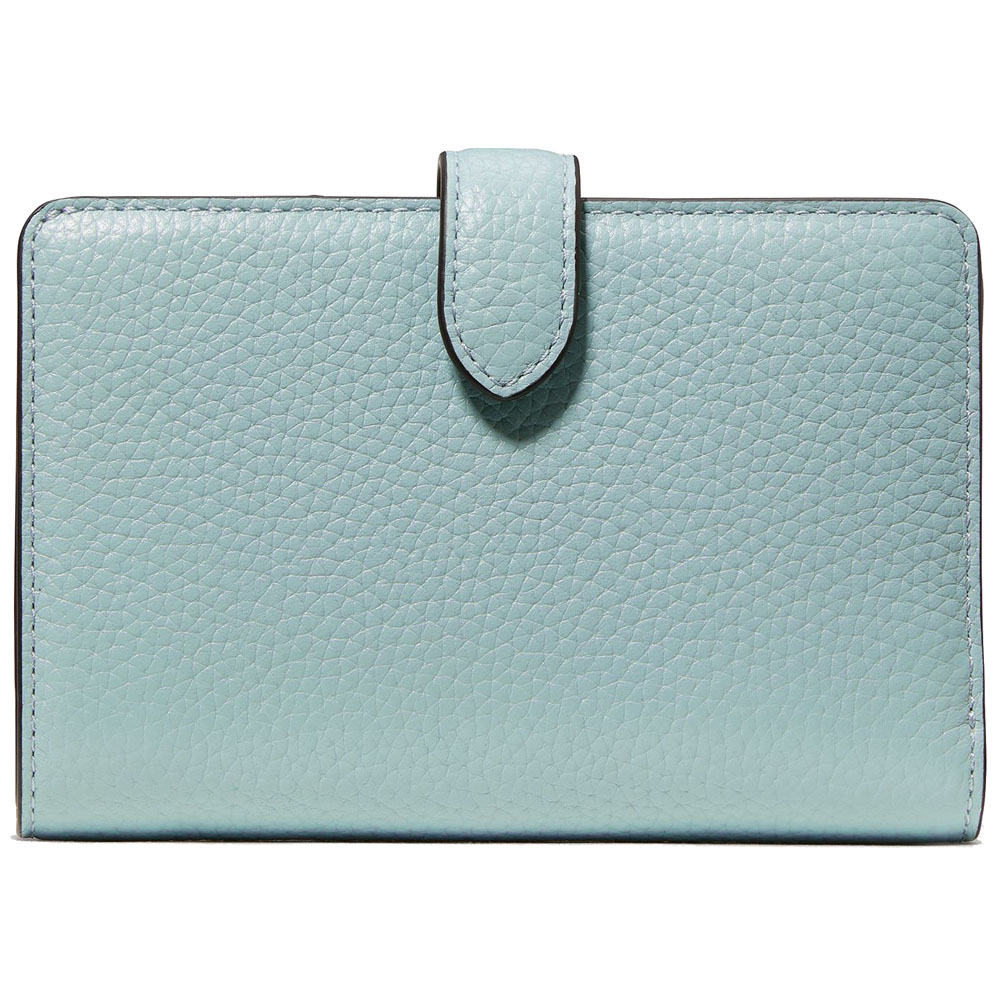 Kate Spade Medium Bifold Wallet Aventurine Light blue # KN750