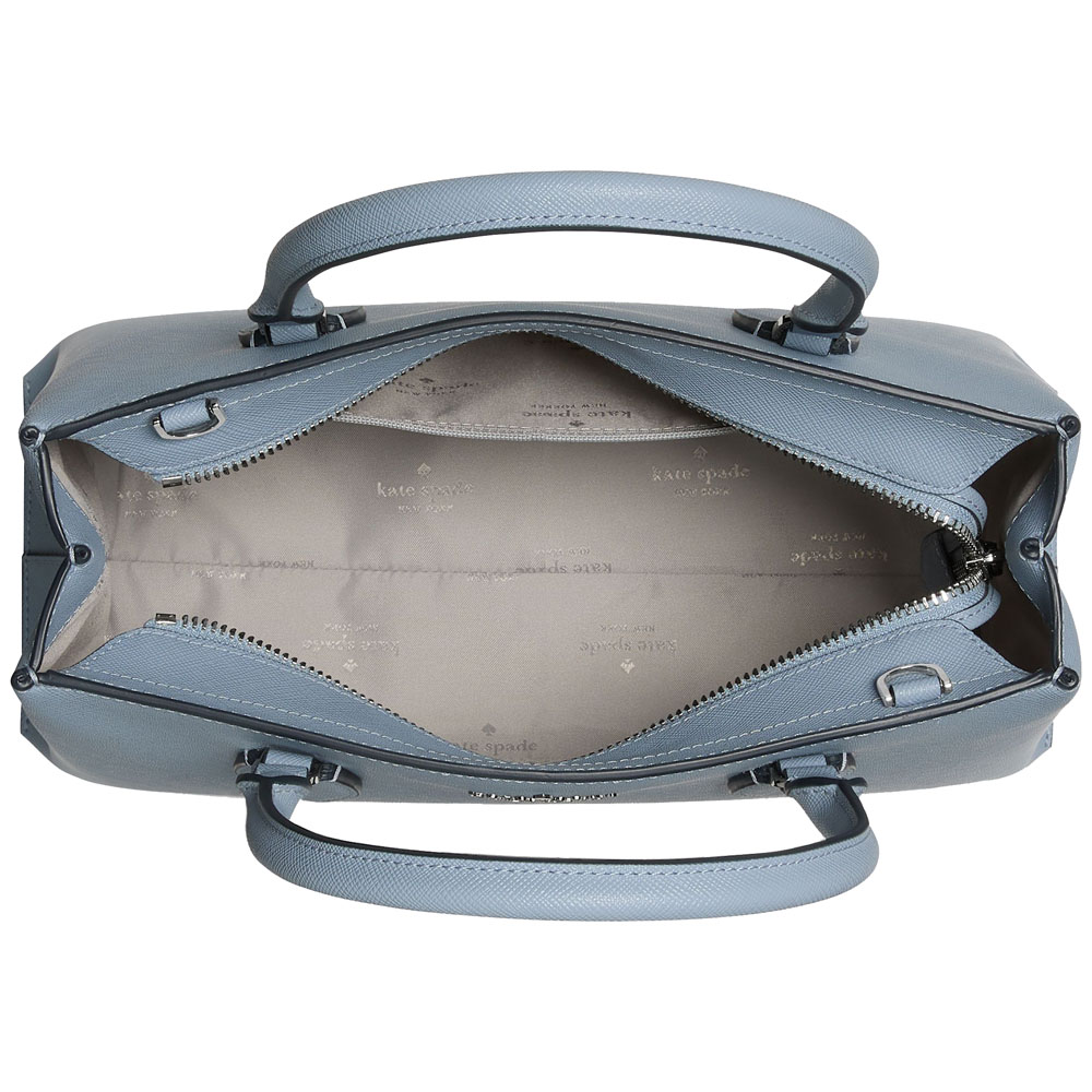 Kate Spade Rae Medium Satchel Muted Blue # KK310