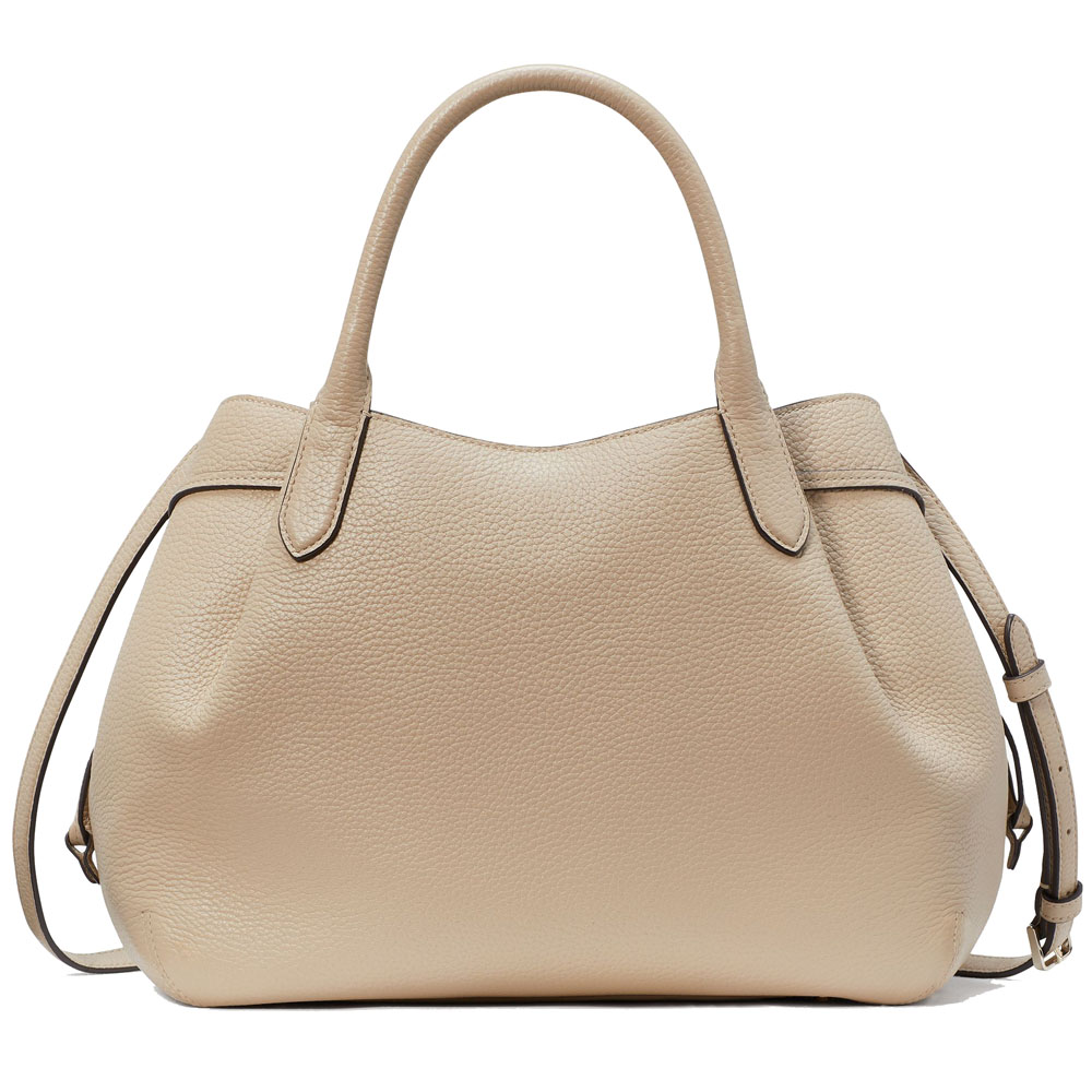 Kate Spade Crossbody Bag Sling Dumpling Large Satchel Bag Light Sand Beige # K8134