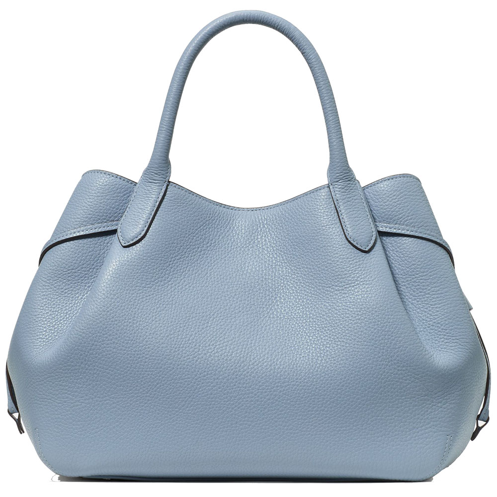 Kate Spade Crossbody Bag Sling Dumpling Large Satchel Bag Muted Blue # K8134