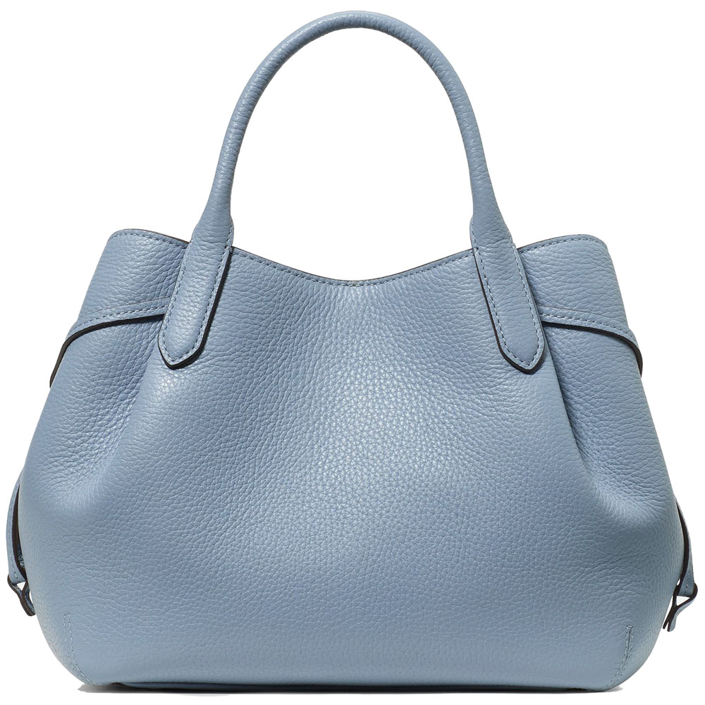 Kate Spade Sling Bag Crossbody Pebble Leather Dumpling Small Satchel Muted Blue # K8135