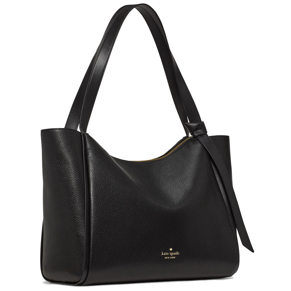 Kate Spade Knott Tote Bag Black # KN658