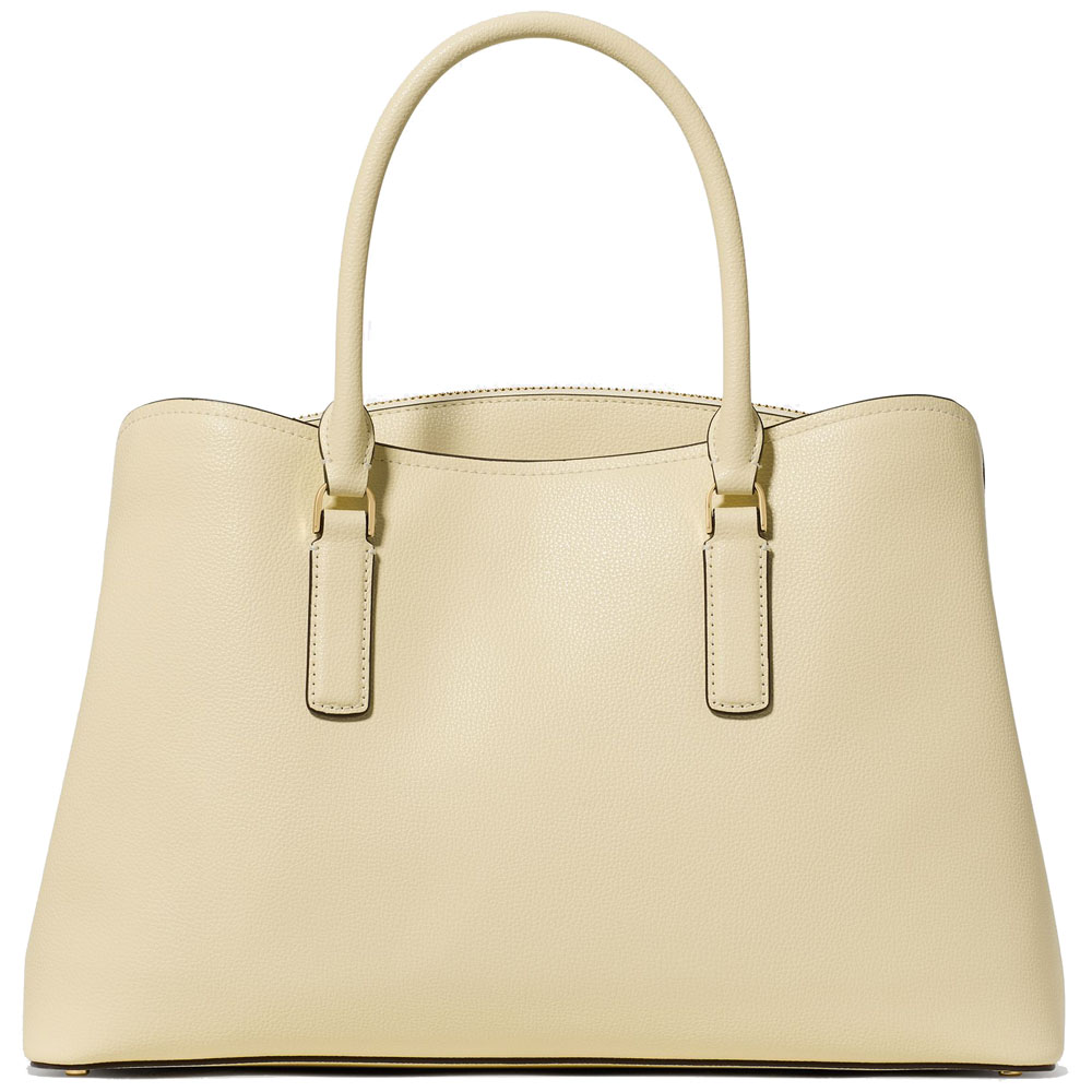 Kate Spade Thompson Street Satchel Bag Lemon Fondant Light yellow # KO148