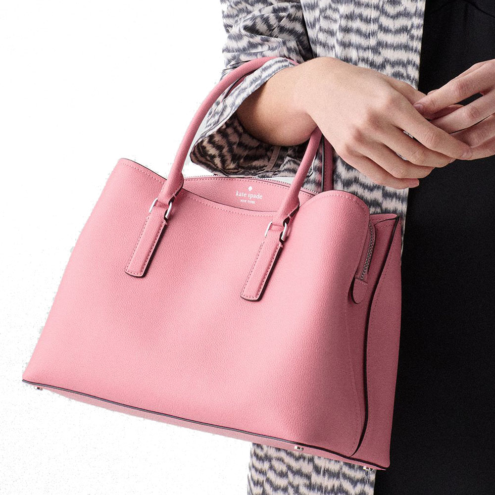 Kate Spade Thompson Street Satchel Bag Grapefruit Soda Pink # KO148