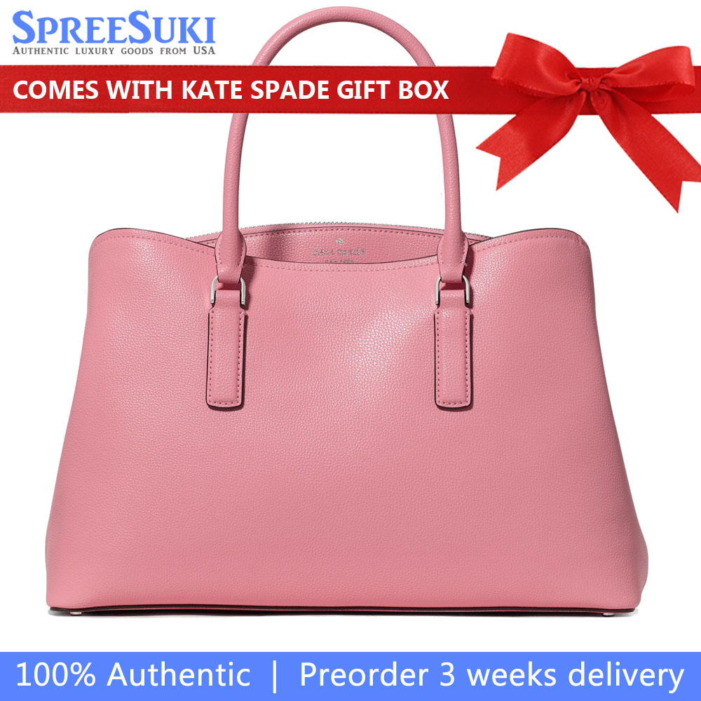 Kate Spade Thompson Street Satchel Bag Grapefruit Soda Pink # KO148
