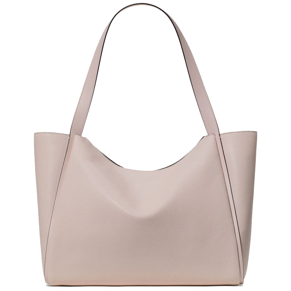 Kate Spade Knott Tote Bag Powdered Sugar Champagne Pink # KN658