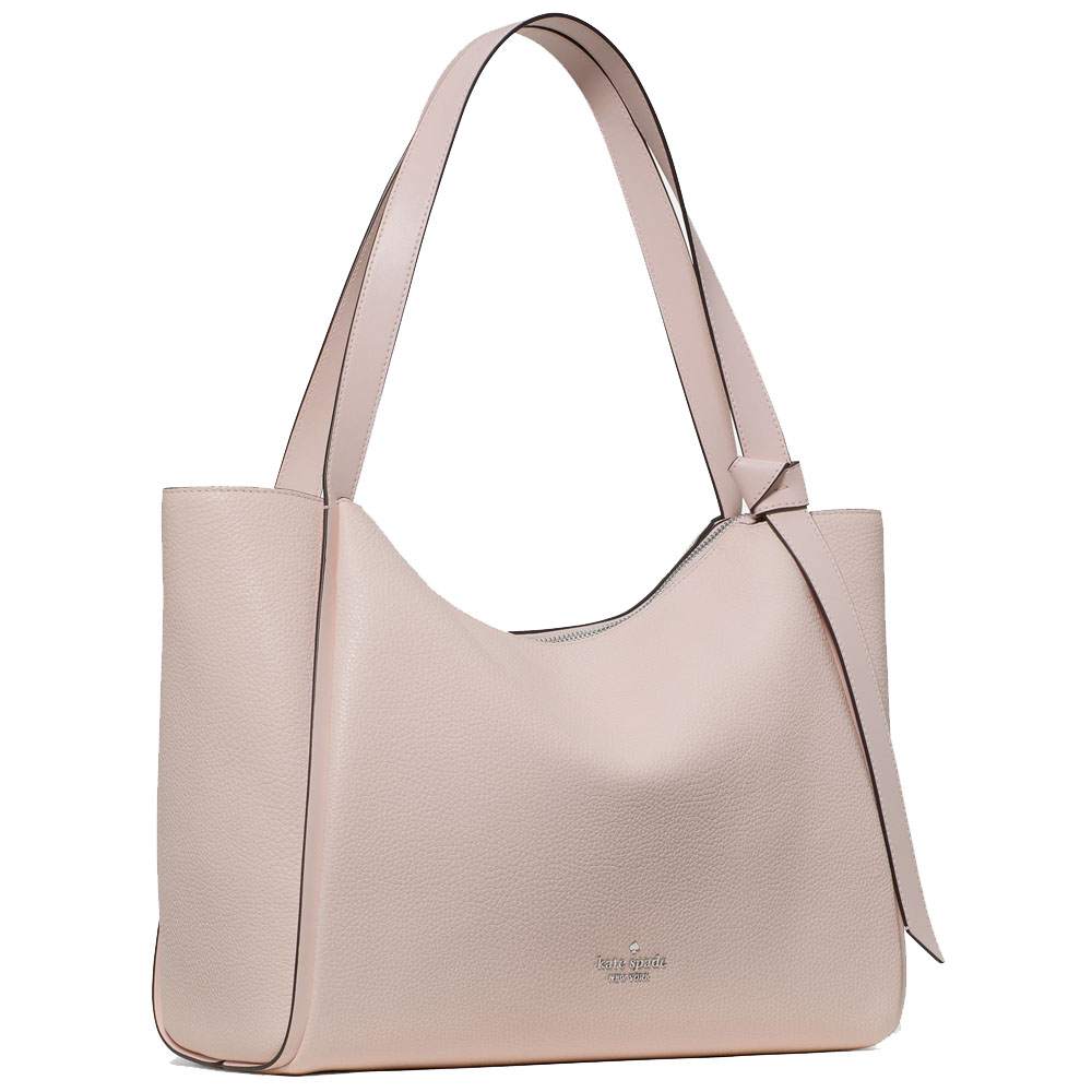 Kate Spade Knott Tote Bag Powdered Sugar Champagne Pink # KN658