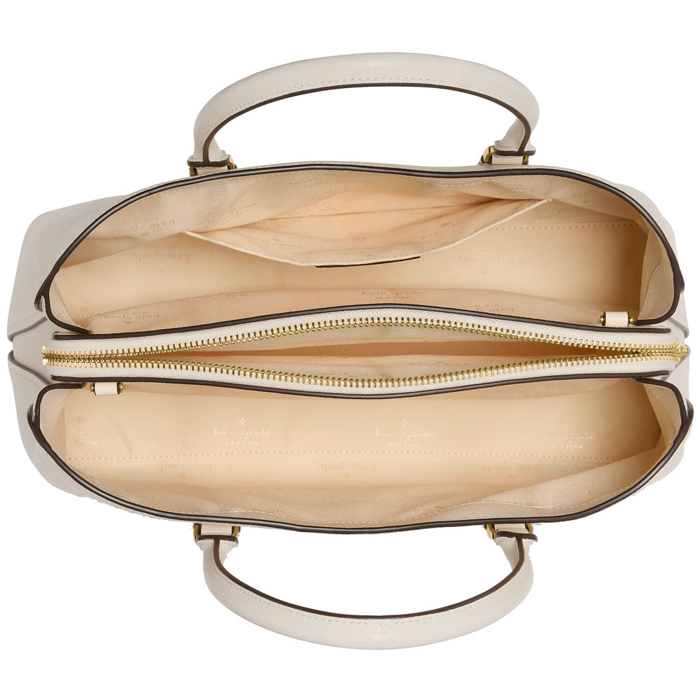 Kate Spade Thompson Street Satchel Bag Cashew Milk Cream # KO148