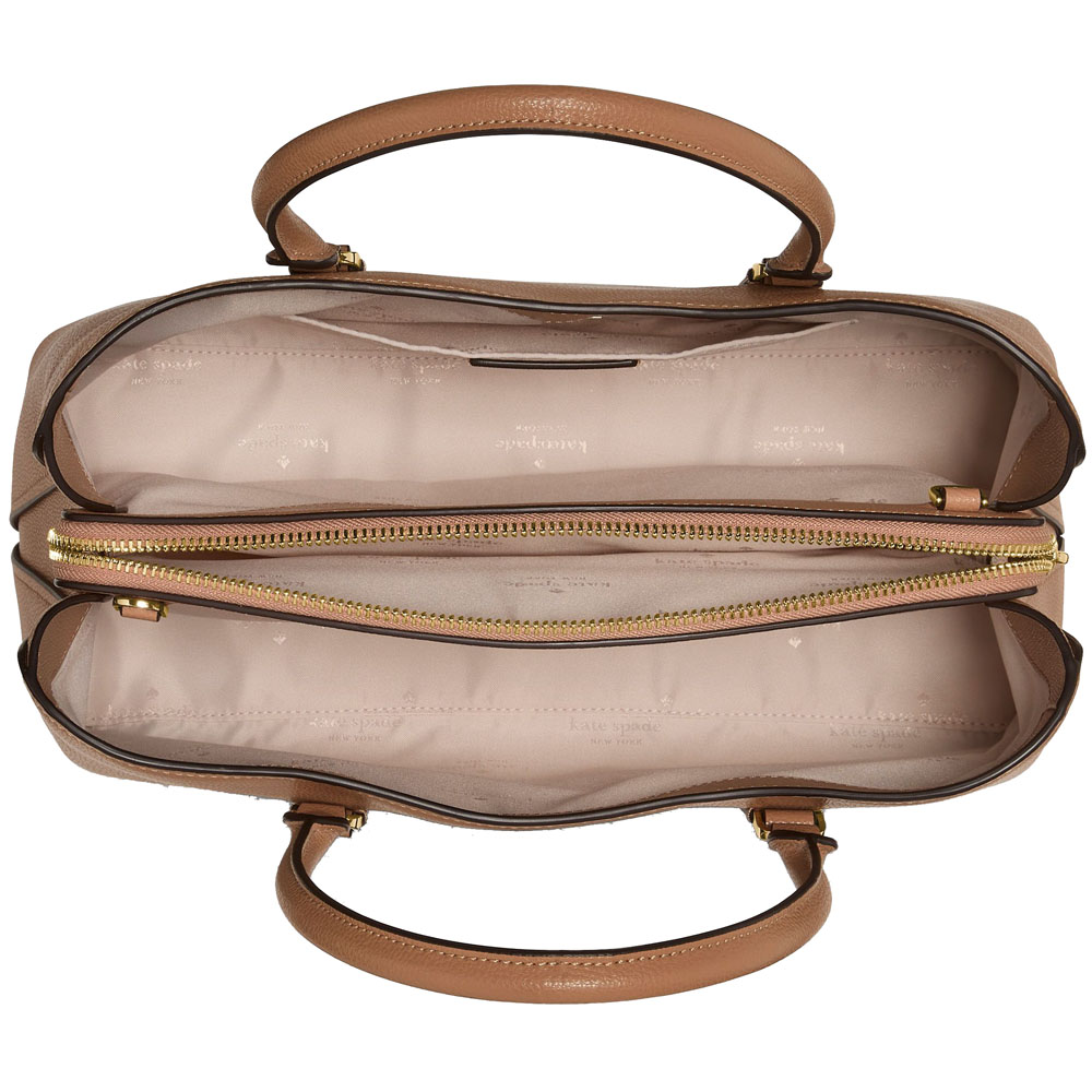 Kate Spade Thompson Street Satchel Bag Tuscan Brown # KO148