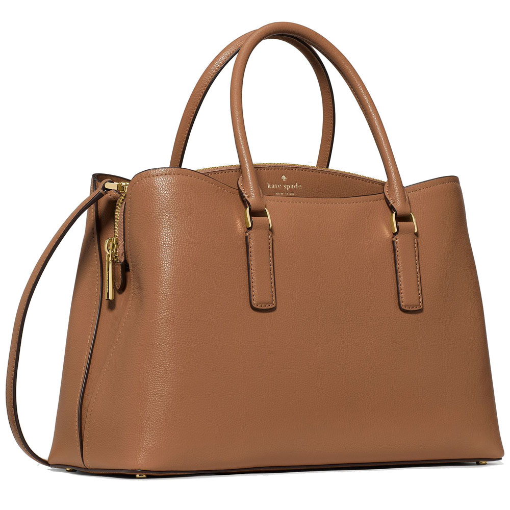 Kate Spade Thompson Street Satchel Bag Tuscan Brown # KO148