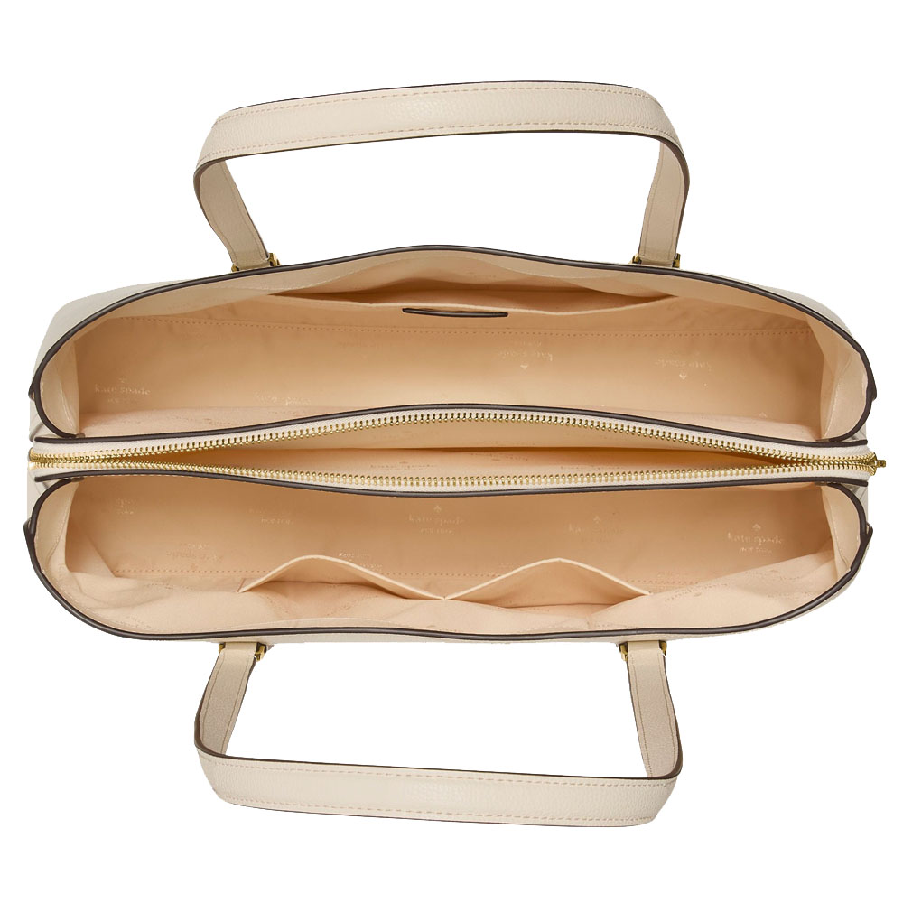 Kate Spade Thompson Street Commuter Tote Bag Cashew Milk Cream # KO147