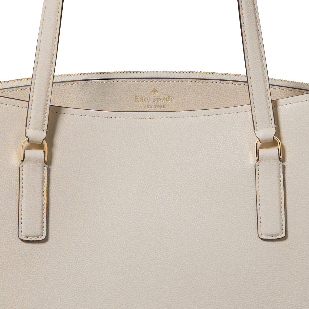 Kate Spade Thompson Street Commuter Tote Bag Cashew Milk Cream # KO147