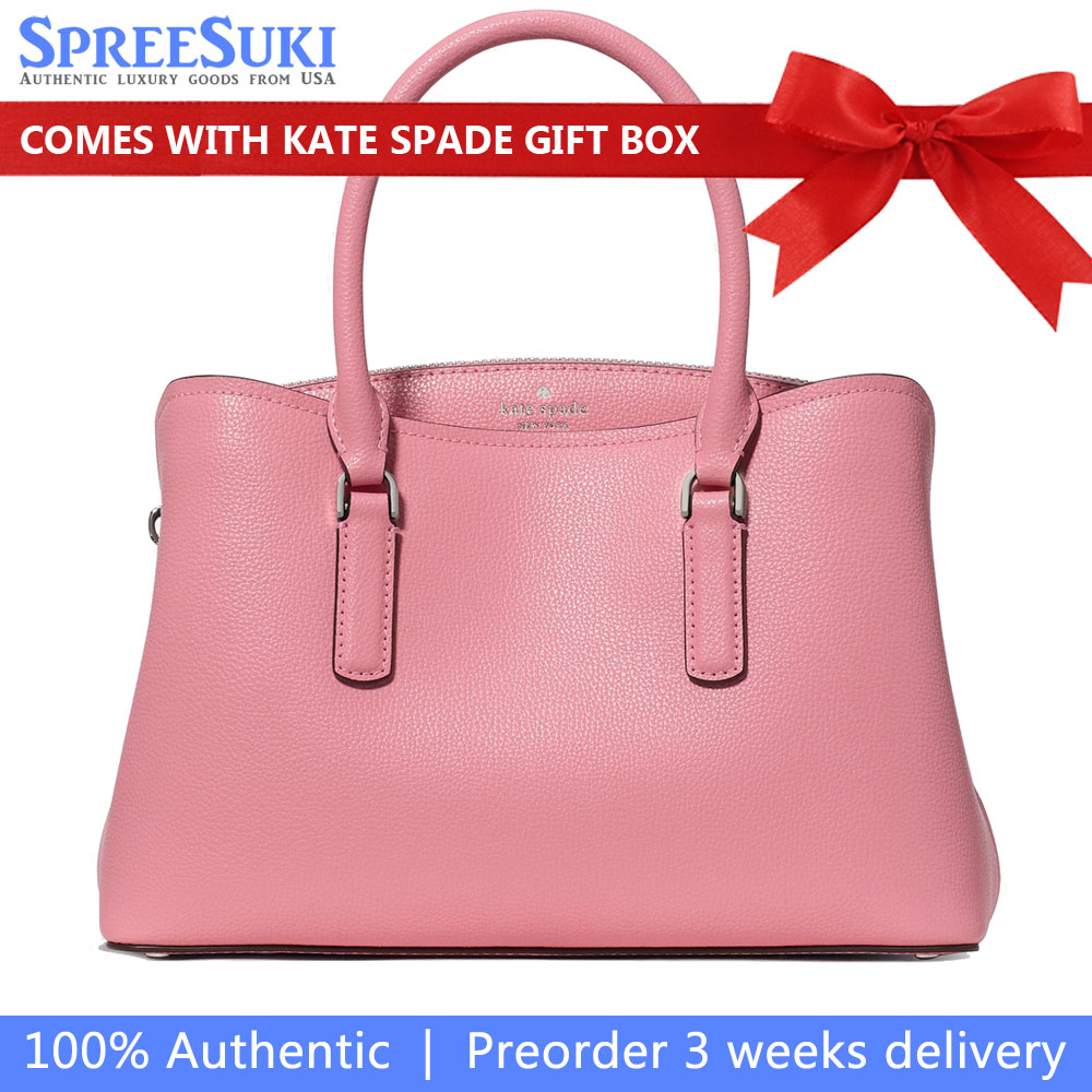 Kate Spade Thompson Street Small Satchel Bag Grapefruit Soda Pink # KO149