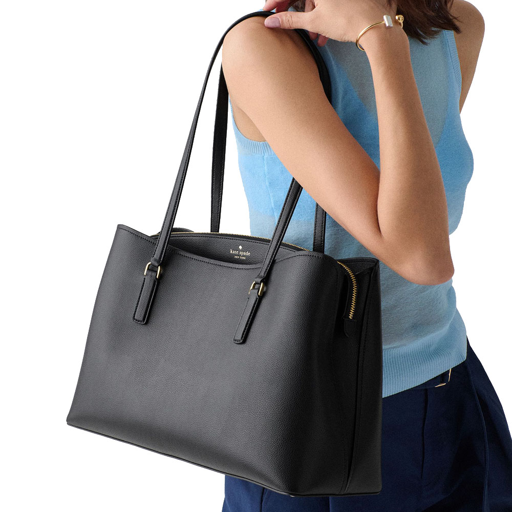 Kate Spade Thompson Street Commuter Tote Bag Black # KO147