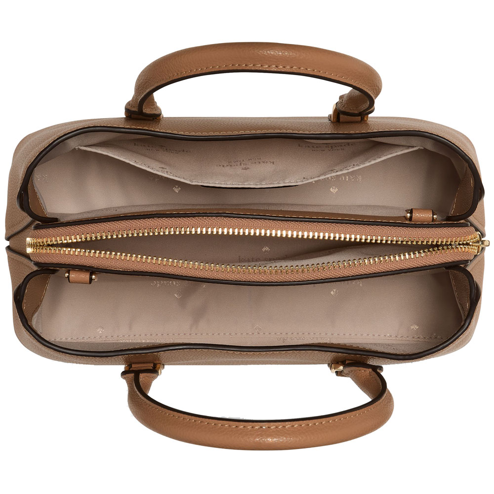 Kate Spade Thompson Street Small Satchel Bag Tuscan Brown # KO149