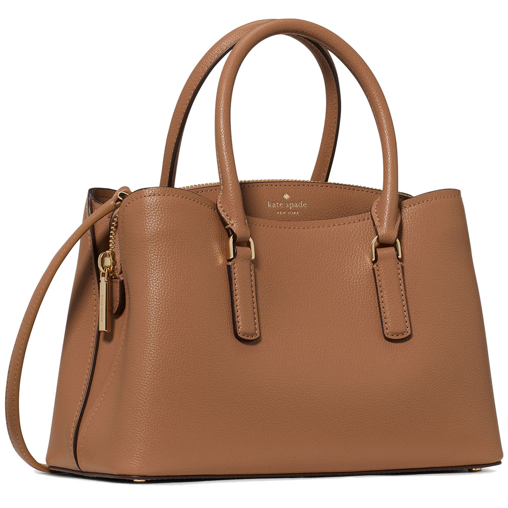 Kate Spade Thompson Street Small Satchel Bag Tuscan Brown # KO149