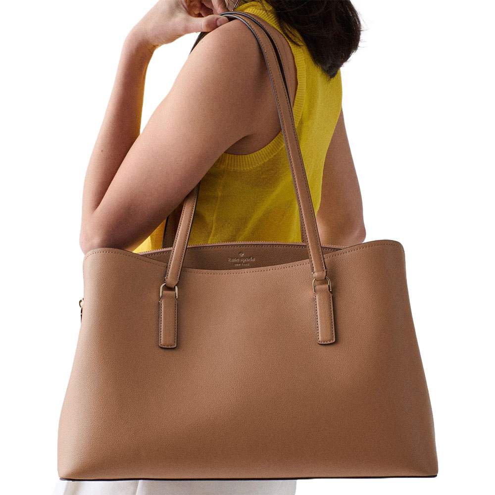 Kate Spade Thompson Street Commuter Tote Bag Tuscan Brown # KO147
