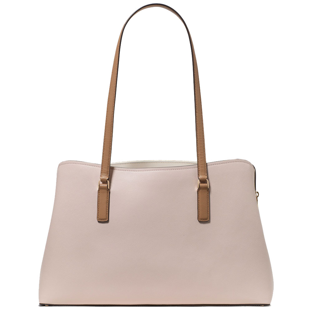 Kate Spade Thompson Street Commuter Tote Bag Powdered Sugar Multi Blush Pink # KO146