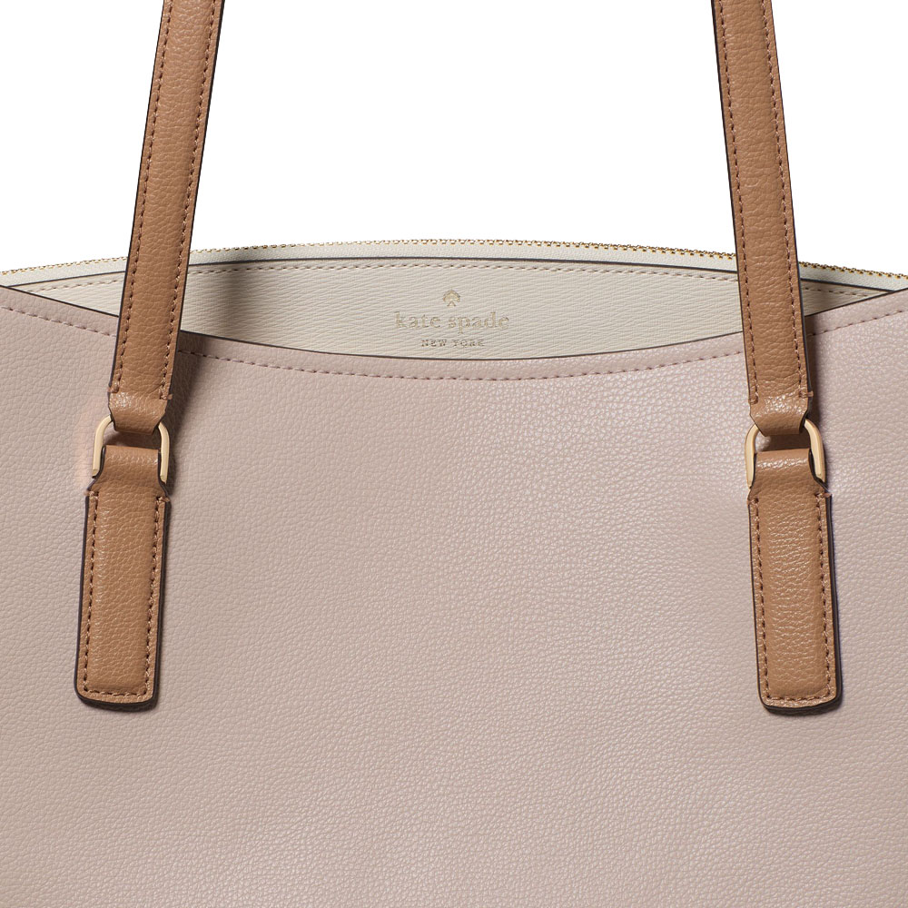 Kate Spade Thompson Street Commuter Tote Bag Powdered Sugar Multi Blush Pink # KO146