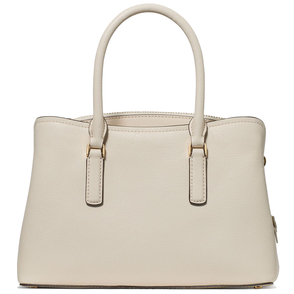 Kate Spade Thompson Street Floral Small Satchel Bag Cashew Milk Beige # KO150