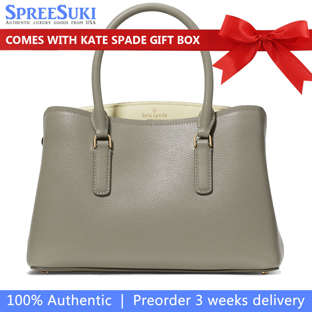 Kate Spade Thompson Street Small Satchel Bag Dusky Pine Multi Olive # KO144