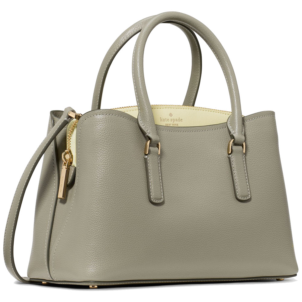 Kate Spade Thompson Street Small Satchel Bag Dusky Pine Multi Olive # KO144