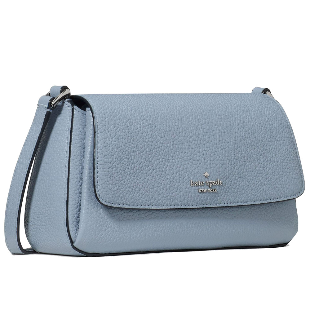 Kate Spade Sutton Mini Flap Crossbody Muted Blue # KO122