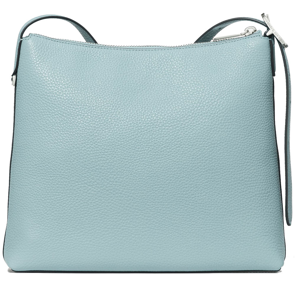 Kate Spade 454 Large Swingpack Buckle Crossbody Aventurine Blue # KM715