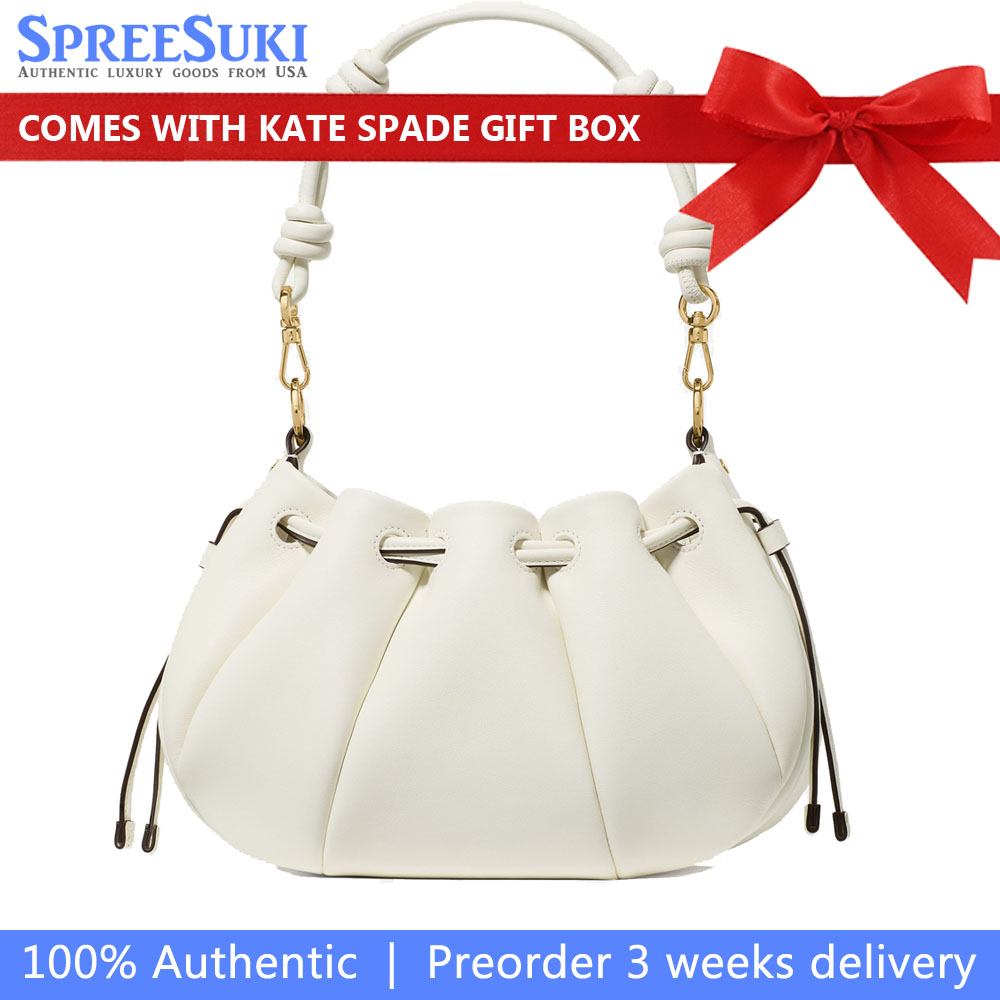 Kate Spade Pinch Crossbody Bag Meringue Off White # KN640