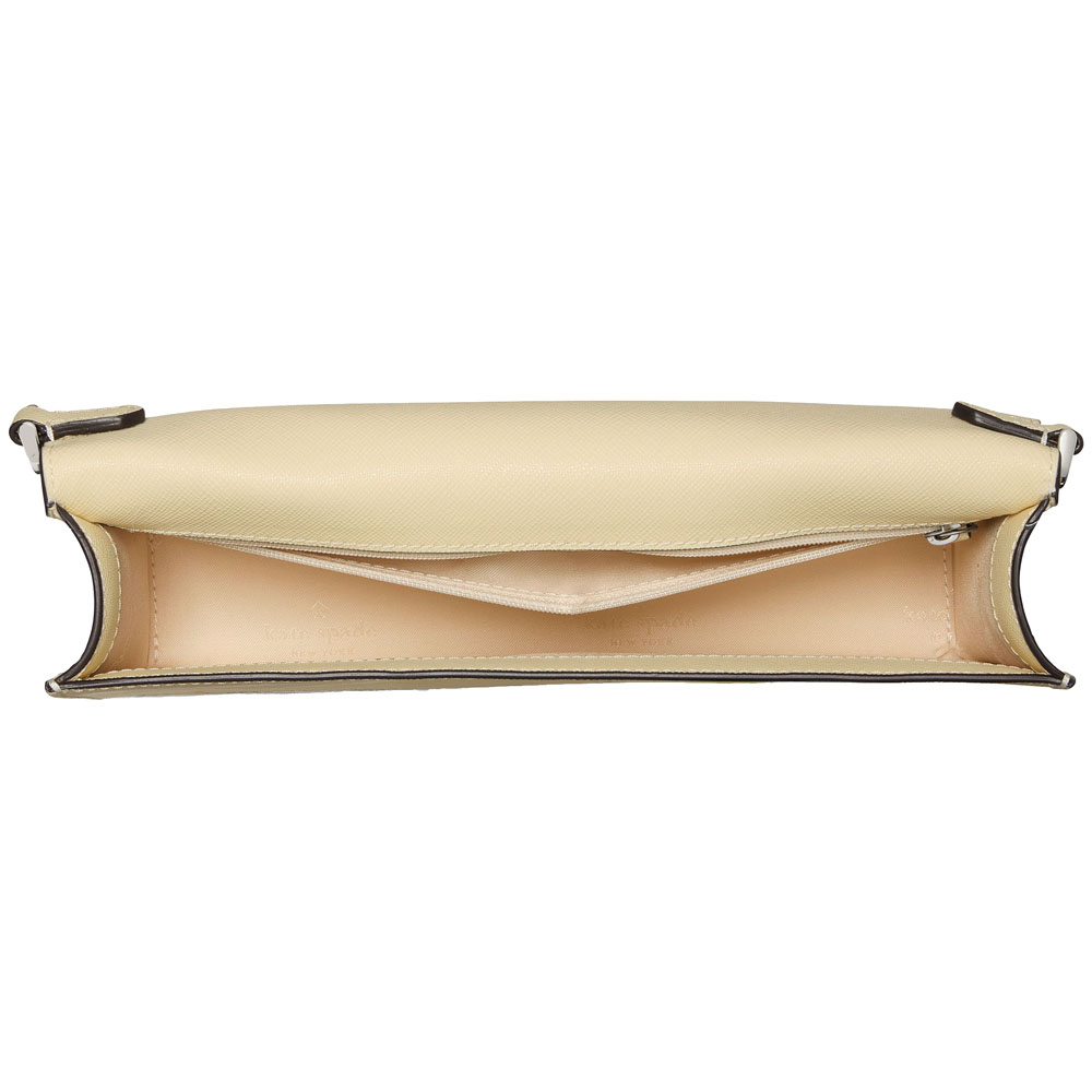 Kate Spade Madison Willow Crossbody Bag Lemon Fondant Light yellow # KN603