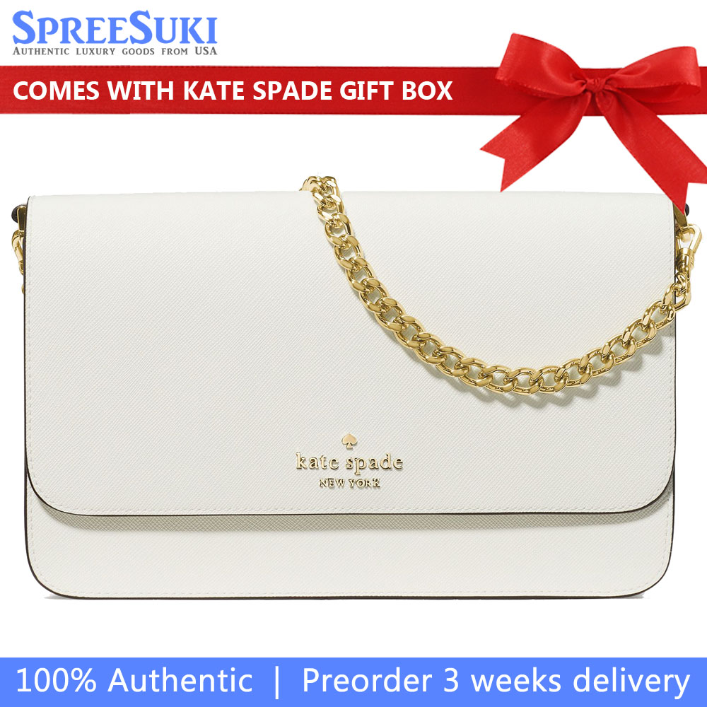Kate Spade Madison Willow Crossbody Bag Meringue Off White # KN603