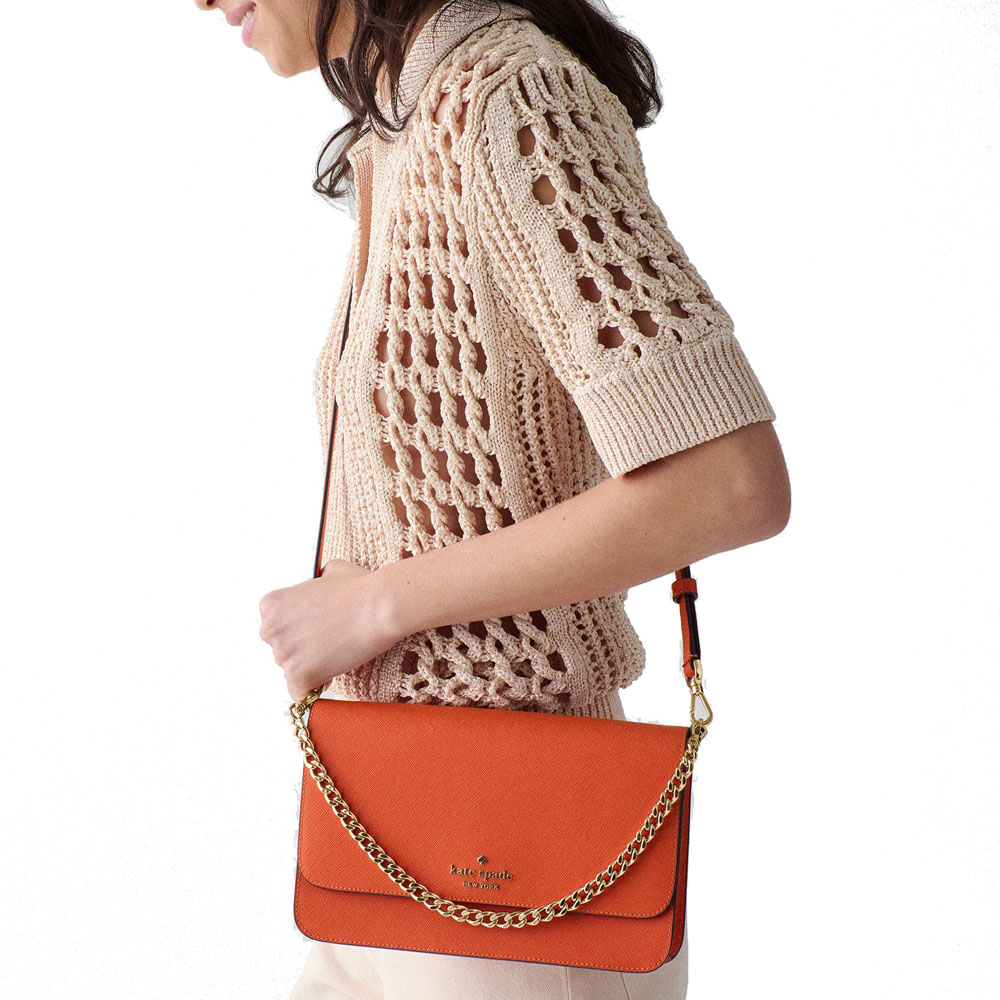 Kate Spade Madison Willow Crossbody Bag Fiery Orange # KN603