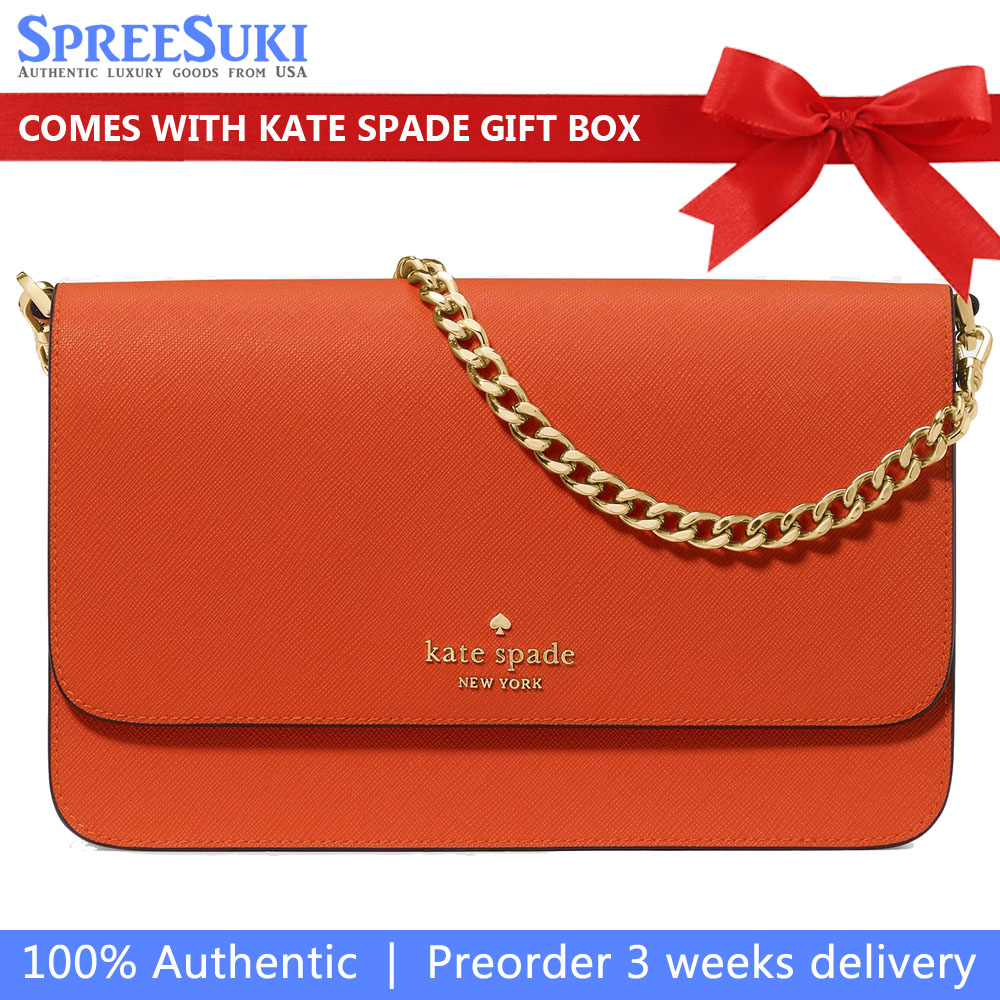 Kate Spade Madison Willow Crossbody Bag Fiery Orange # KN603