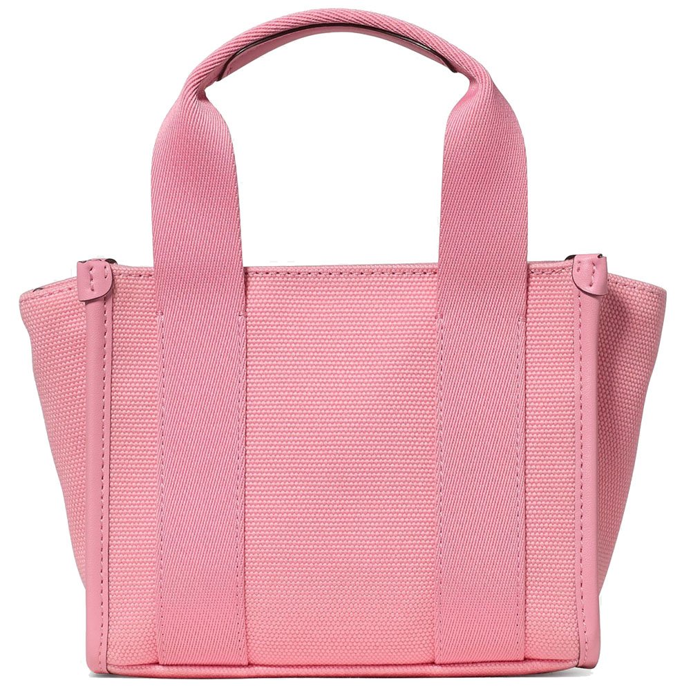 Kate Spade Kip Canvas Mini Tote Grapefruit Soda Pink # KL062
