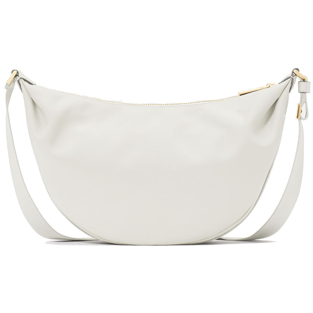 Kate Spade Carter Nylon Medium Sling Bag Meringue Off White # KL966