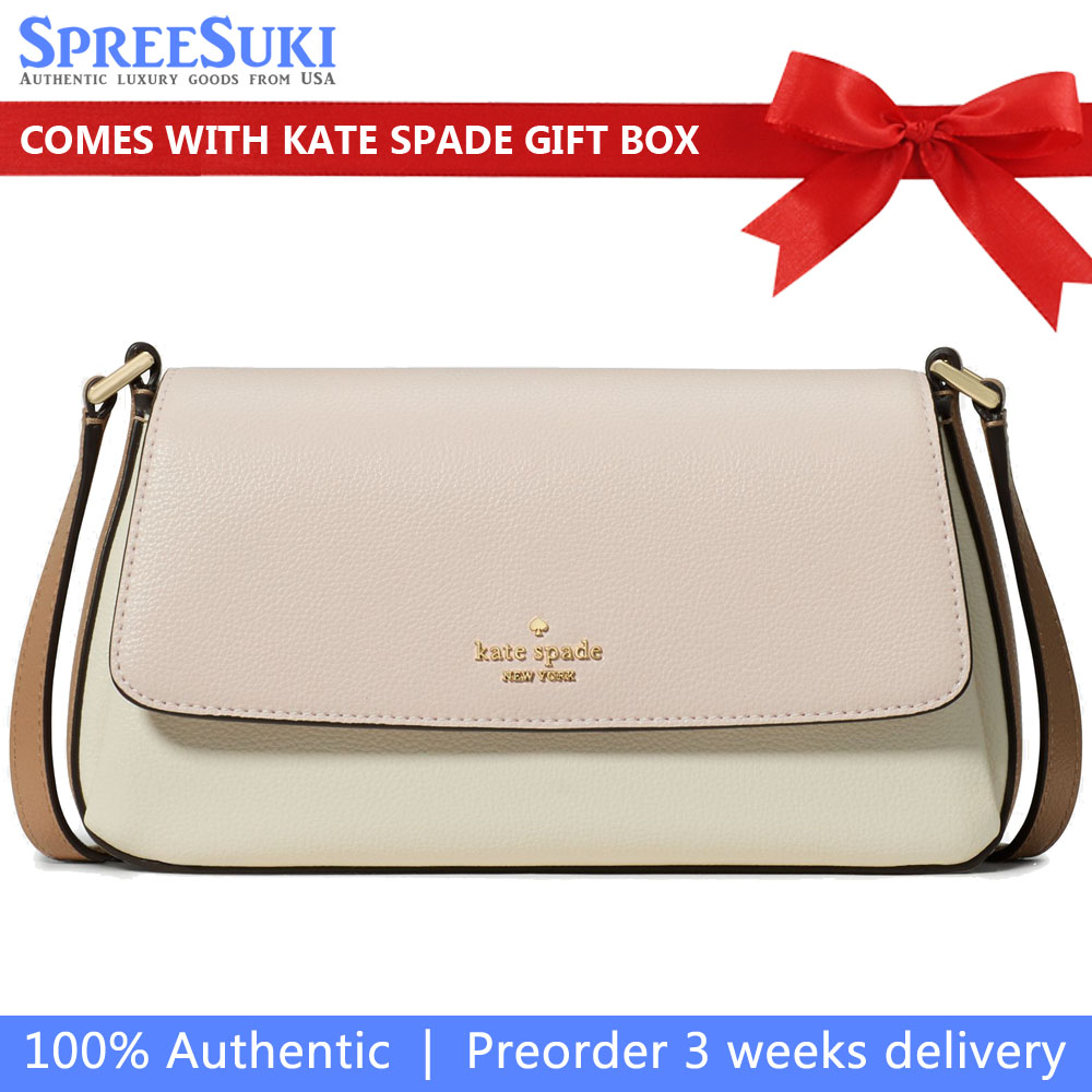 Kate Spade Sutton Mini Crossbody Bag Powdered Sugar Multi Beige # KO121