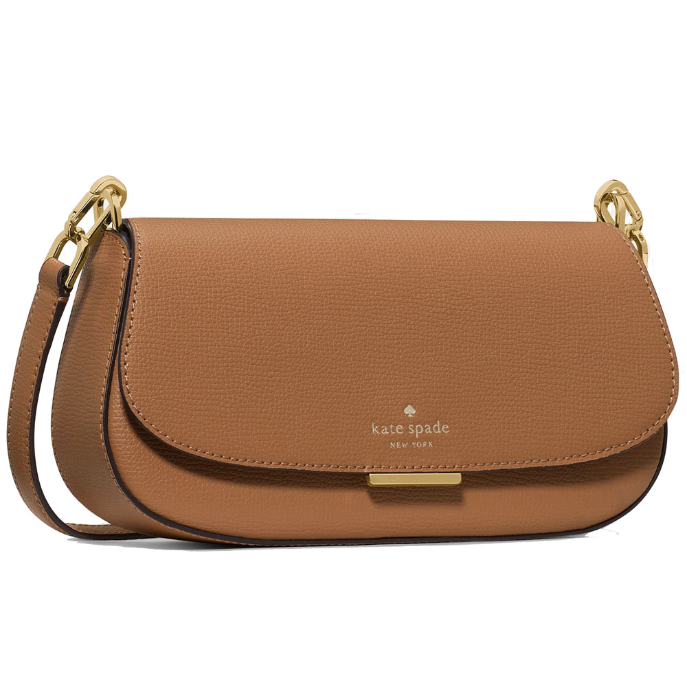 Kate Spade Quinn Mini Crossbody Bag Tuscan Brown # KN717