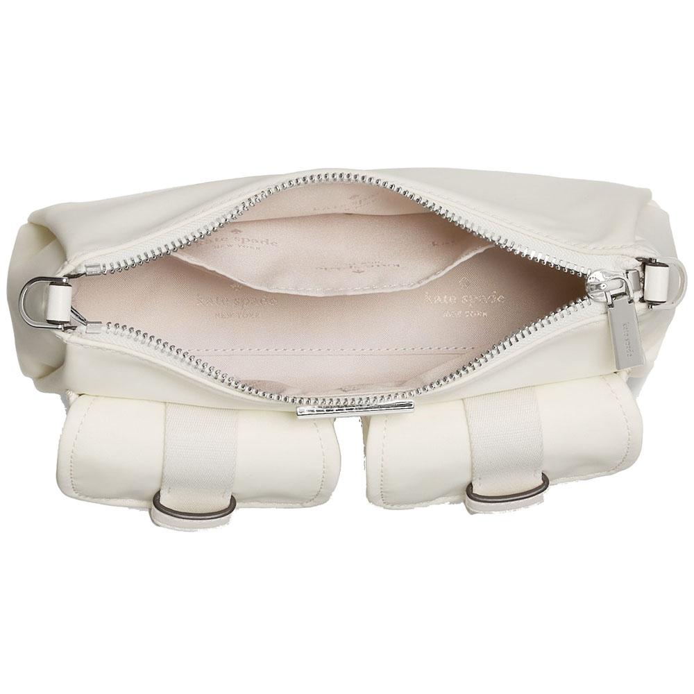 Kate Spade Carter Ksnyl Cargo Crossbody Bag Meringue Off White # KN673