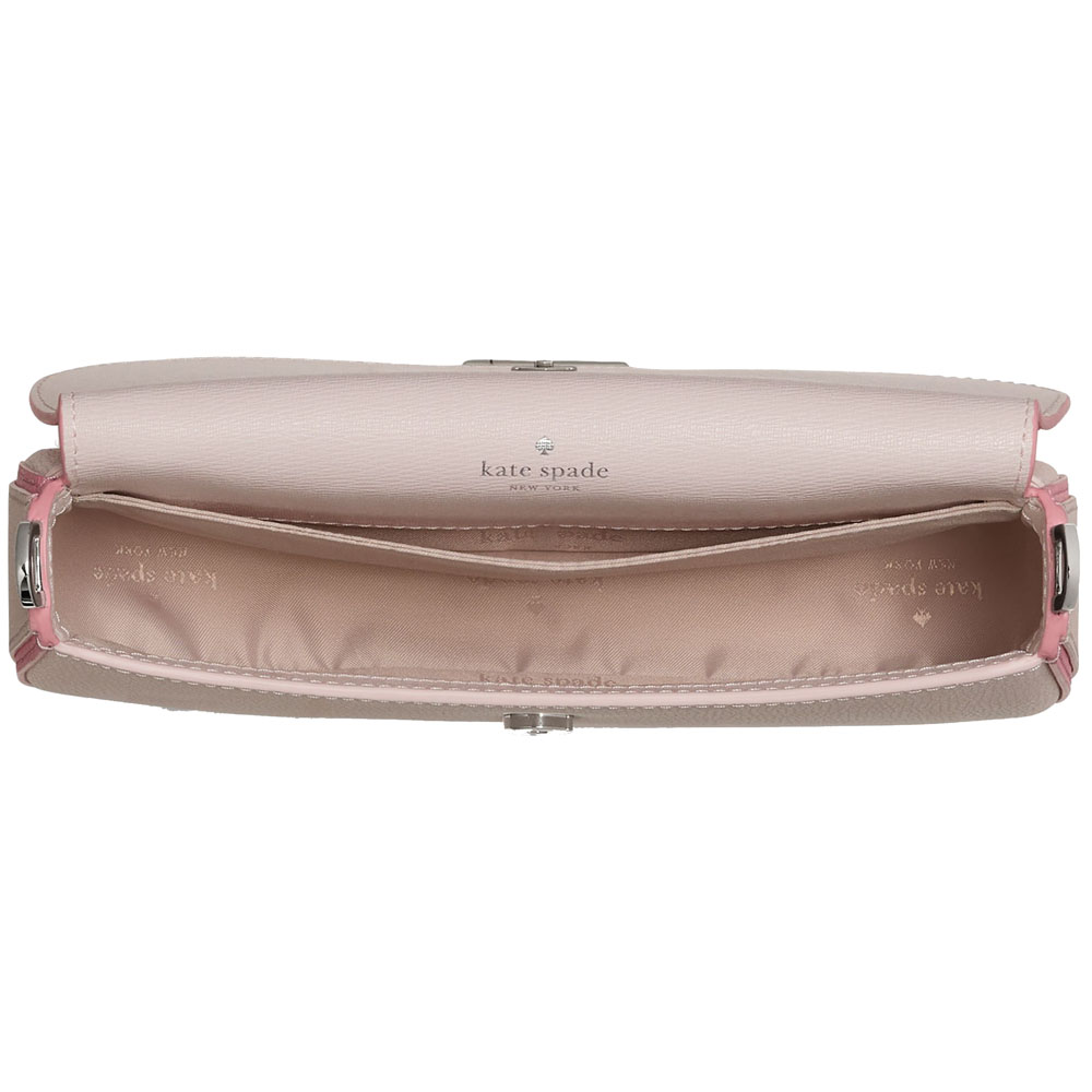 Kate Spade Quinn Mini Crossbody Bag Powdered Sugar Multi Light pink # KN716