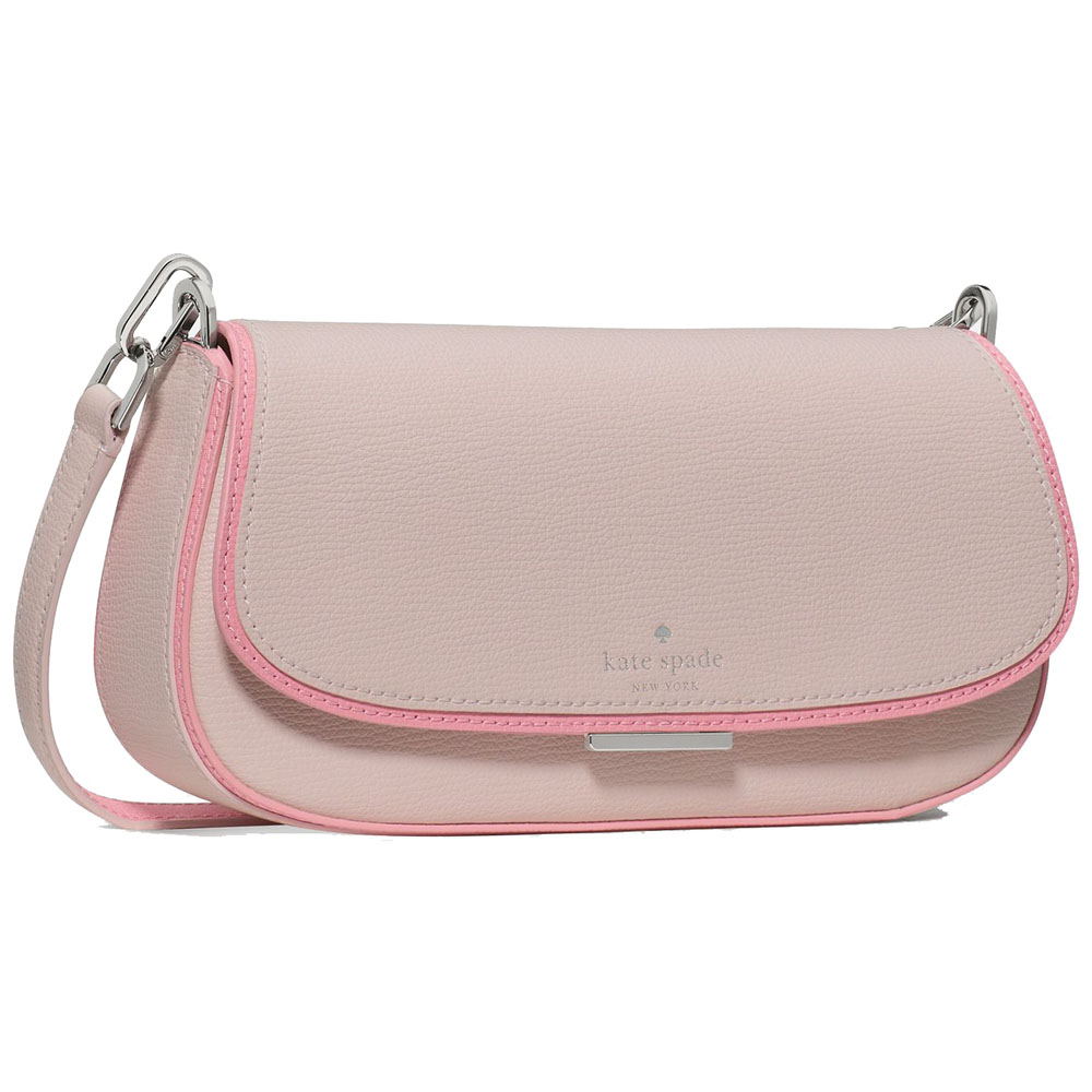 Kate Spade Quinn Mini Crossbody Bag Powdered Sugar Multi Light pink # KN716