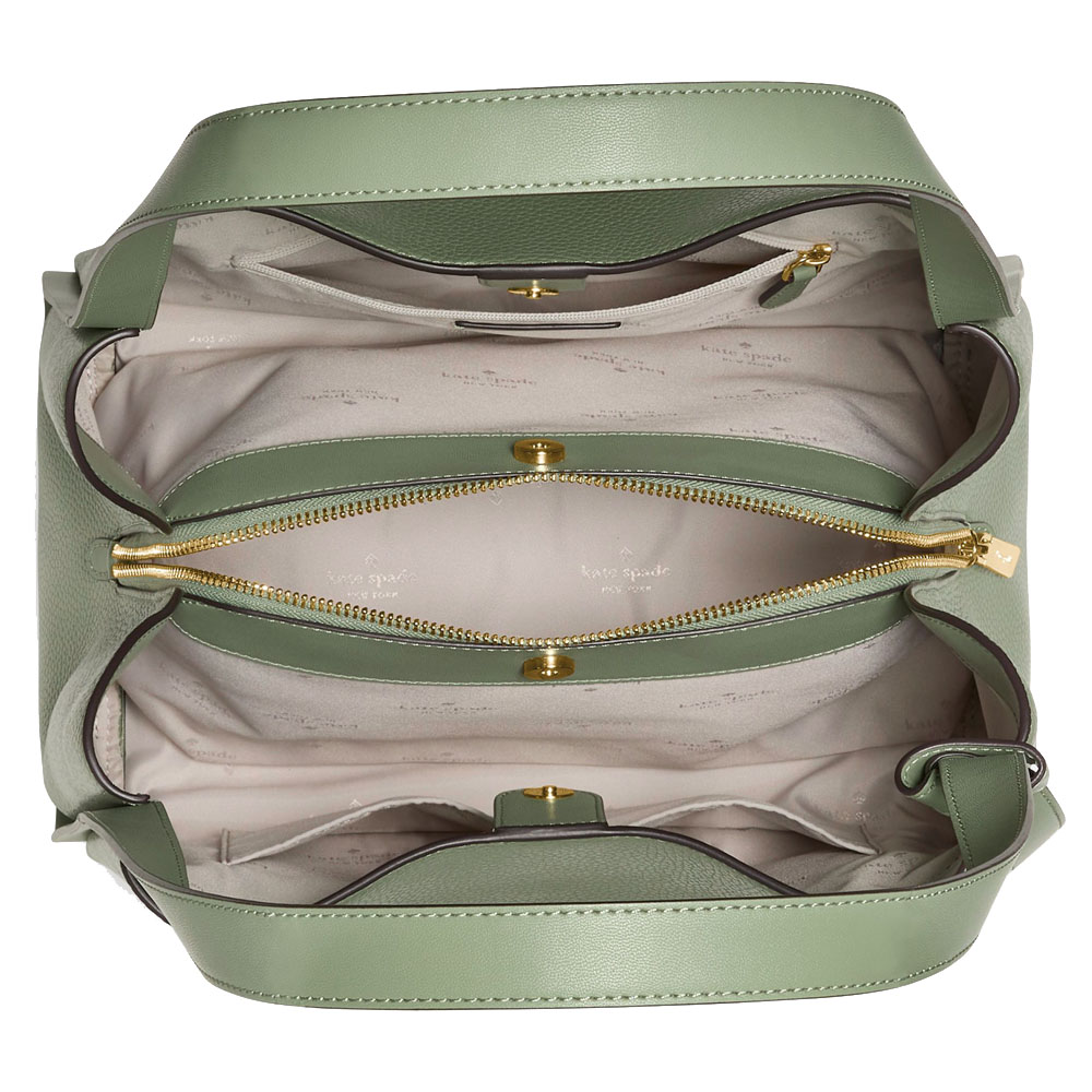 Kate Spade Knott Large Carryall Balsam Green Light green # KM663