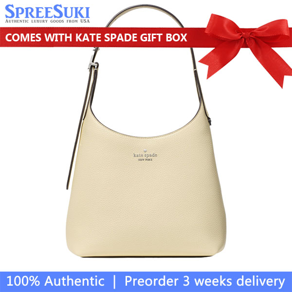 Kate Spade 454 Small Shoulder Bag Lemon Fondant Light yellow # KM471