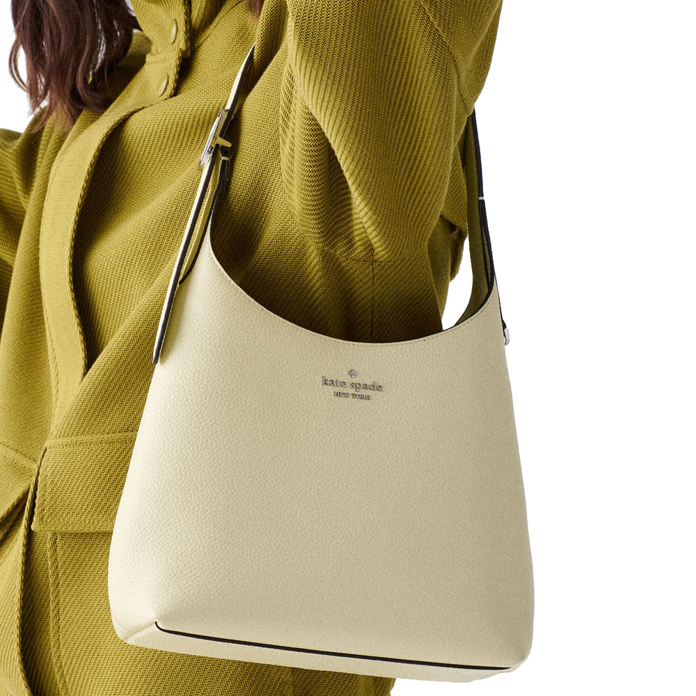 Kate Spade 454 Small Shoulder Bag Lemon Fondant Light yellow # KM471