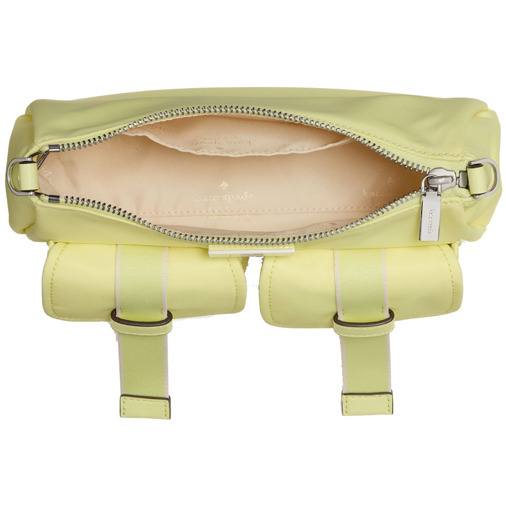 Kate Spade Carter Ksnyl Cargo Crossbody Bag Tennis Ball Multi Light yellow # KN669