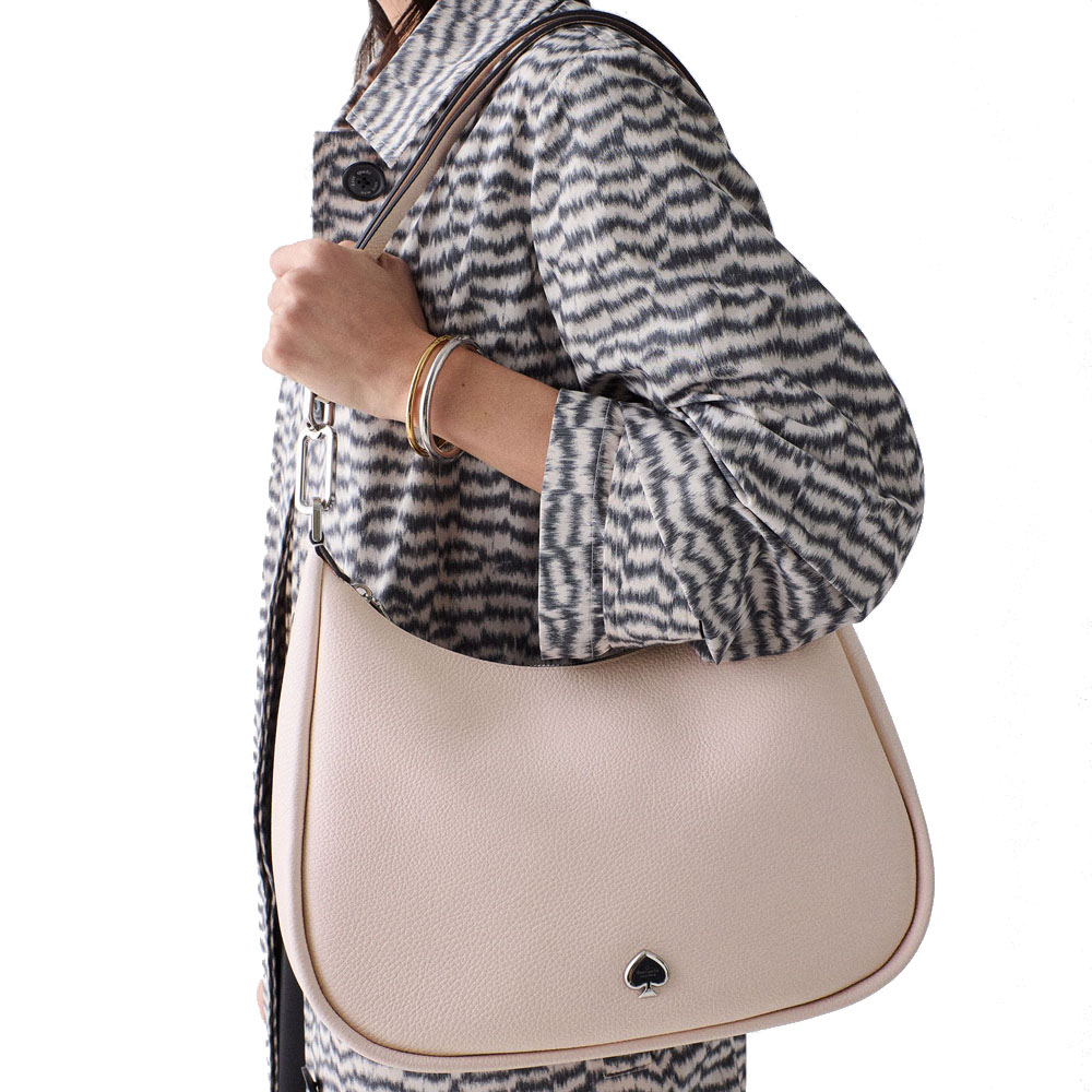 Kate Spade Kayla Large Shoulder Bag Powdered Sugar Blush Pink # KK055