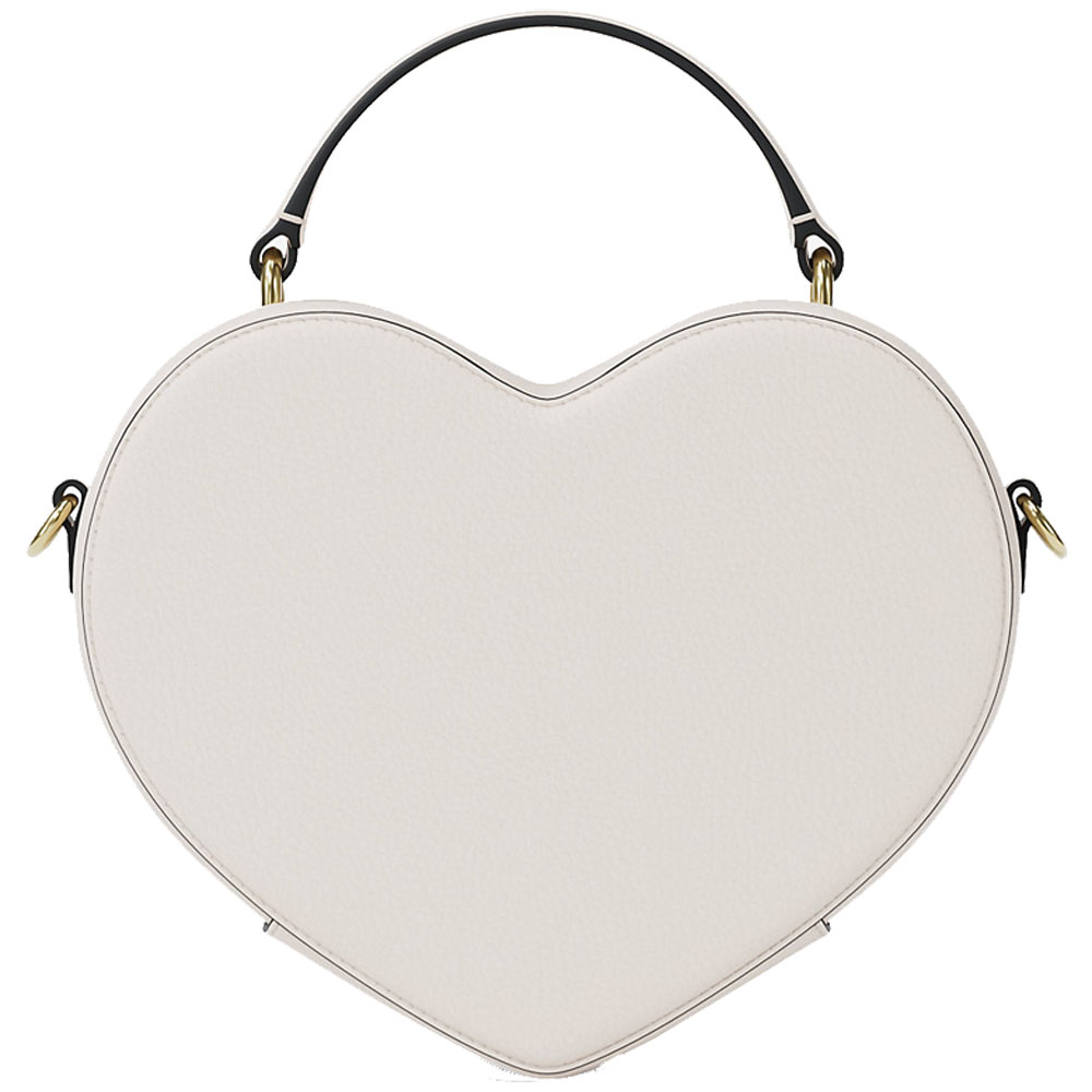 Michael Kors Jet Set Small Heart Crossbody Bag Light Cream Multi Off White # 35R6GTVC1Y