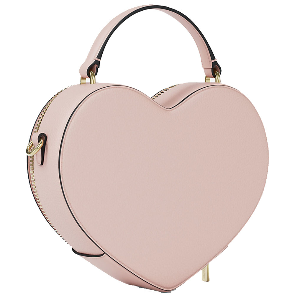 Michael Kors Jet Set Small Heart Crossbody Bag Powder Blush Multi Light pink # 35R6GTVC1Y